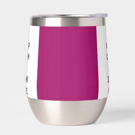 Behalt Ruhe und Wein trinken (Links)