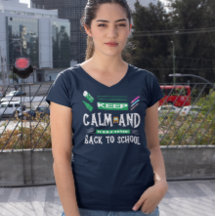 Behalt Ruhe und Willkommen zurück in der Schule