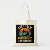 Behalt Ruhe & Vermeiden Sie eine Erschütterung son Tragetasche (Vorne)