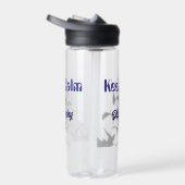 Behalt Ruhe, wenn ich dich Lila diagnostiziere Trinkflasche (Rechts)