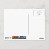 Behalt ruhig, humerisch postkarte (Rückseite)