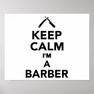 Behalt ruhig, ich bin Barber Poster