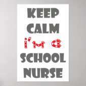 behalt ruhig, ich bin ein Kinderpfleger-Poster Poster (Vorne)