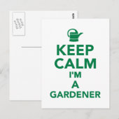 Behalt ruhig, ich bin Gärtner Postkarte (Vorne/Hinten)