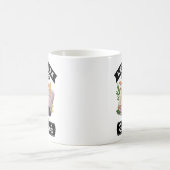 Behalt ruhig trinken Tee und lese Bücher Kaffeetasse (Mittel)