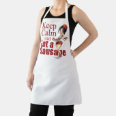 Behalt ruhig und esse eine Wurst Schürze (InSitu)