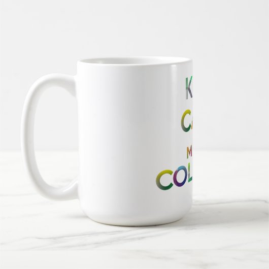behalt ruhig und farbenfroh kaffeetasse (Links)