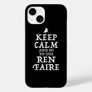 Behalt ruhig und geh zum Ren Faire Case-Mate iPhone 14 Hülle