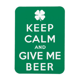 Behalt ruhig und gib mir Bier Magnet