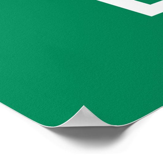 Behalt ruhig und gib mir Bier Poster (Ecke)