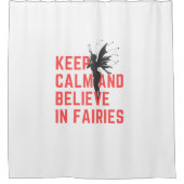 Behalt ruhig und glaube an den Duschvorhang von Fa (Vorderseite)