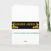 Behalt ruhig und habe einen glücklichen Jom Kippur Karte (Rückseite)