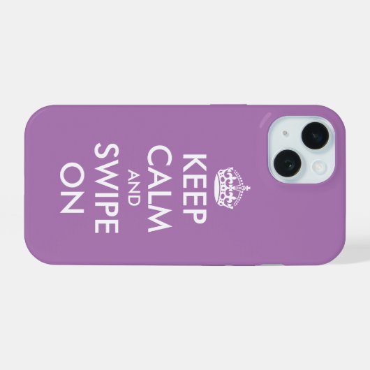 Behalt ruhig und schnell auf Budget iPhone 15 Fall iPhone 15 Hülle (Rückseite (Horizontal))