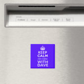 Behalt ruhig und stimme mit Dave ~ UK-Politik über Magnet (In Situ (Geschirrspüler))