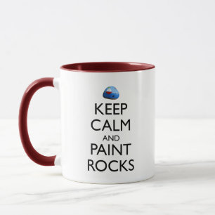 Behalt ruhige und malerische Felsen Funny Rock Mal Tasse