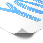 behalt ruhige Yoga Poster (Ecke)