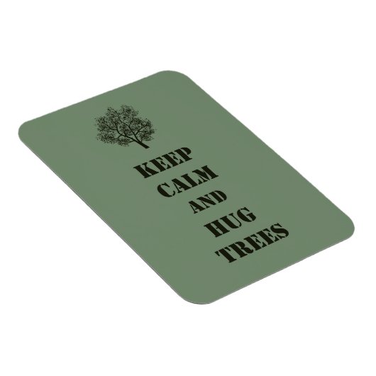 Behalt ruhiger Bäume Magnet (Rechte Seite)