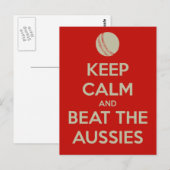 behalt ruhiger Beat-Ausse Postkarte (Vorne/Hinten)