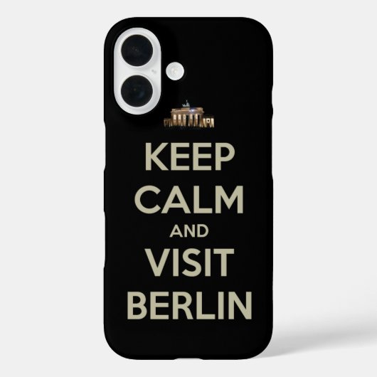 behalt ruhiger Besuch berlin Case-Mate iPhone Hülle (Rückseite)