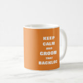 Behalt ruhiger Bräutigam-Backlog-Tasse für agiles Kaffeetasse (VorderseiteRechts)