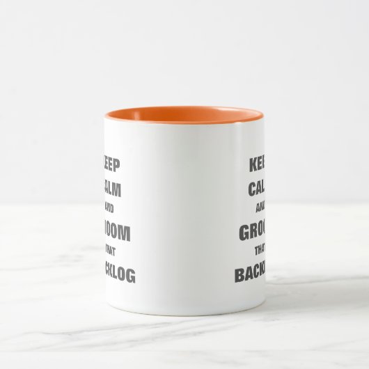 Behalt ruhiger Bräutigam-Backlog-Tasse für agiles Tasse (Zentrum)