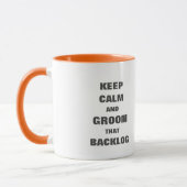 Behalt ruhiger Bräutigam-Backlog-Tasse für agiles  Tasse (Links)