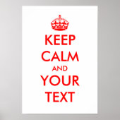 Behalt ruhiger Plakate (Vorne)