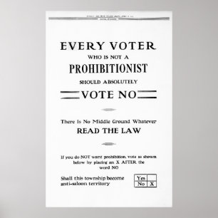 BEHALT SALONS OFFENE ABSTIMMUNG 1916 POSTER