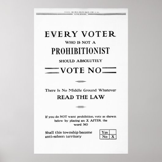 BEHALT SALONS OFFENE ABSTIMMUNG 1916 POSTER (Vorne)