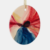 Behalt Schlittenhunde! Verzierung Keramik Ornament (Rechts)