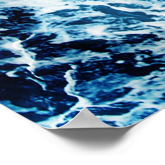 Behalt Schwimmmeer Motivierend Poster (Ecke)