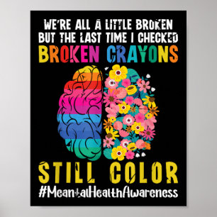 Behalt Semicolon Mental Health Awareness Poster