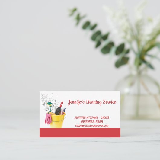 Behalt-Service Visitenkarte (Stehend Vorderseite)