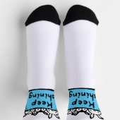 Behalt Shining Socken (Oben)