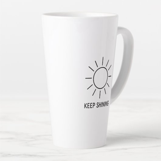 Behalt Shining Sun Design T Milchtasse (Rechte Ecke)