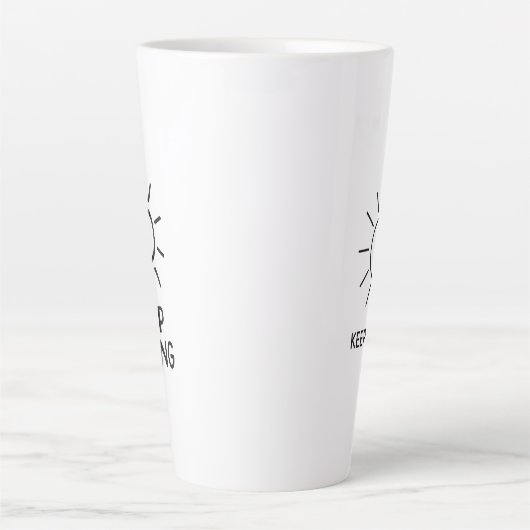 Behalt Shining Sun Design T Milchtasse (Vorderseite)