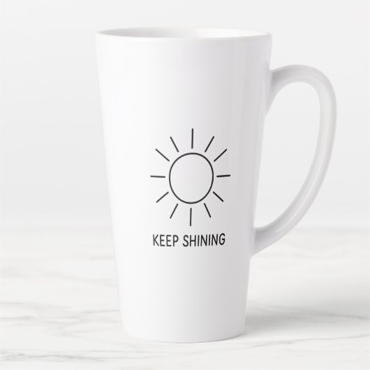 Behalt Shining Sun Design T Milchtasse (Rechts)