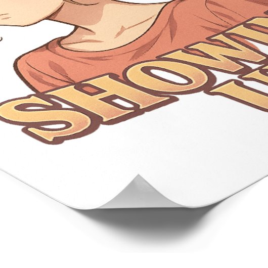 Behalt Shojo PNG für DTF & Handwerk anzeigen Poster (Ecke)