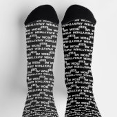 Behalt sie weg von mir Funny Sarcastic Zitate Socken (Oben)