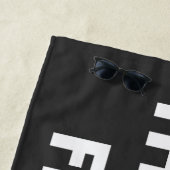 Behalt sie weg von mir Funny Sarcastic Zitate Strandtuch (Beispiel)