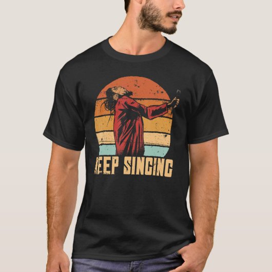 Behalt Singen für Reggae Rasta T-Shirt (Vorderseite)