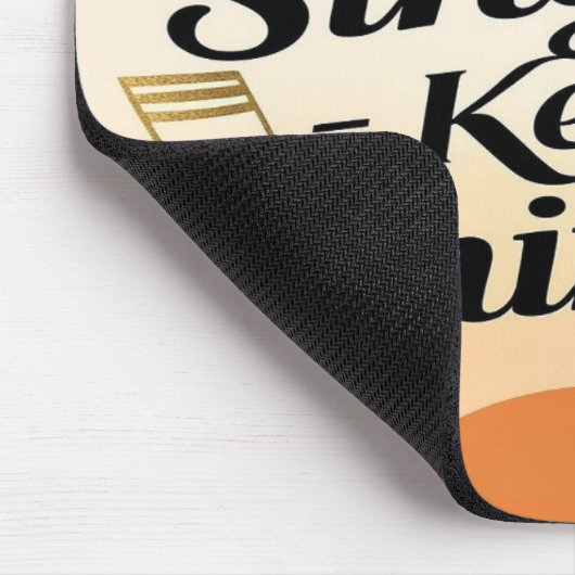 Behalt Singing Behalte Shining Mousepad (Ecke)