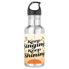 Behalt Singing Behielt Schleuderwasserflasche Edelstahlflasche