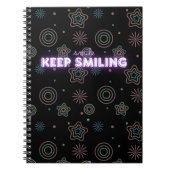 BEHALT SMILING NOTIZBLOCK (Vorderseite)