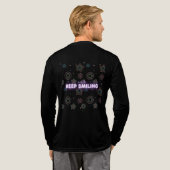 BEHALT SMILING Tri-Blend SHIRT (Voller Rücken)