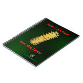 Behalt Spaghetti Ganzes and Boil Erstes Notebook Notizblock (Linke Seite)