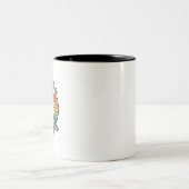 Behalt sprechen Ich werde Ihren Psychologen Spaß d Zweifarbige Tasse (Mittel)