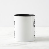 Behalt Staring... Mug Tasse (Zentrum)