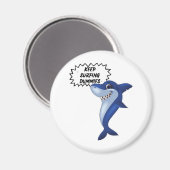 Behalt Surfdumies | Redewendungen von Niedlichem H Magnet (Vorderseite/Rückseite)