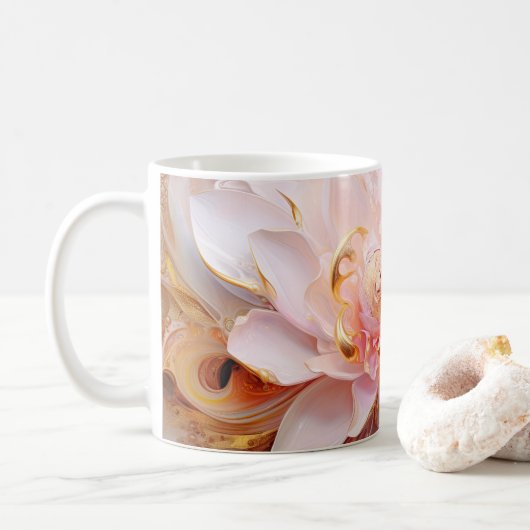 Behalt Tasse oder Geschenk an jemanden, den du Lie (Mit Donut)